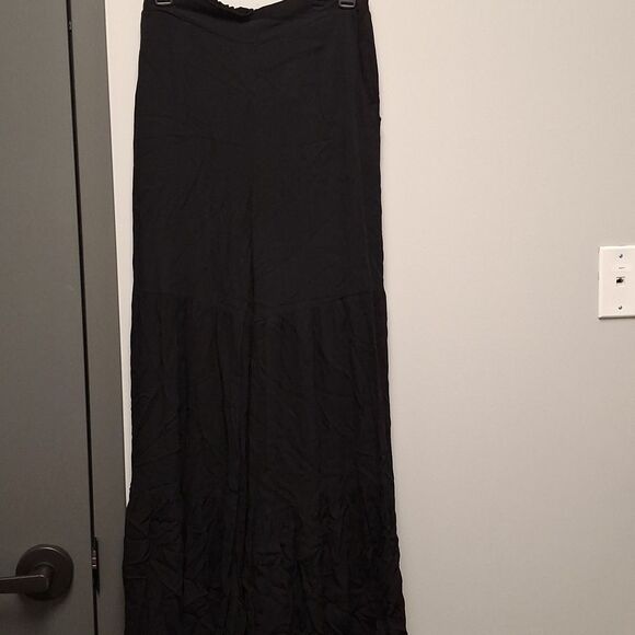 Black Wide Leg Pants - Picture 1 of 6